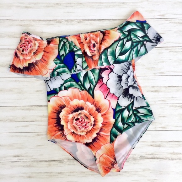 Twilight Gypsy Collective Other - Twilight Gypsy One-Piece Off-The-Shoulder Swimsuit